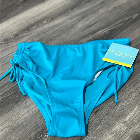 Bright Blue Swim Bottoms - Picture 1 of 3
